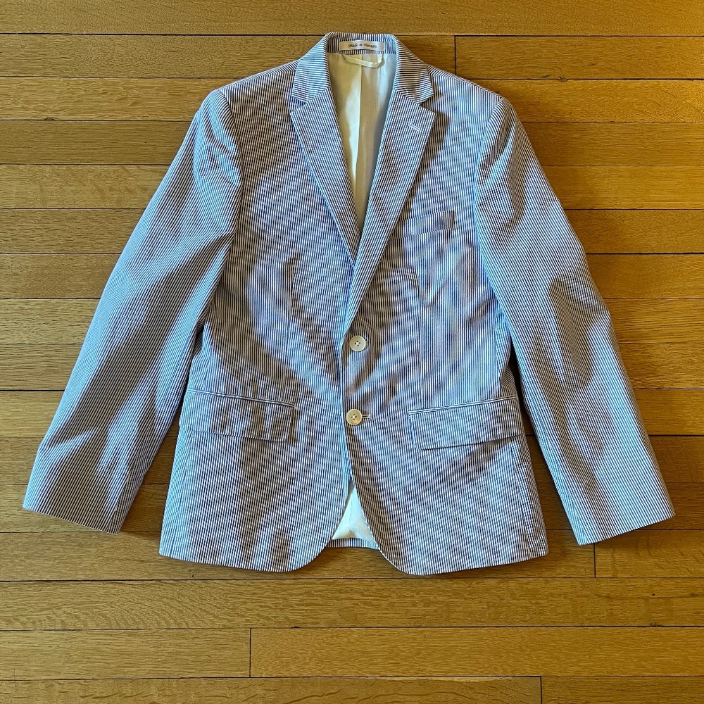 Boys Ralph Lauren Seersucker Jacket